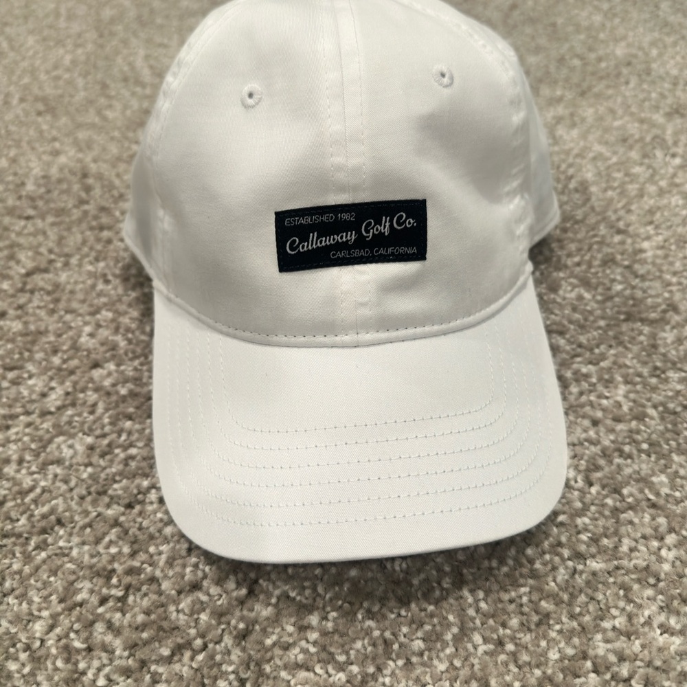 Callaway Classic White Golf Hat
